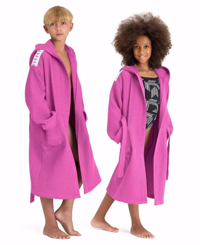 ACCAPPATOIO JUNIOR ARENA WAFFLE HOODED ROBE II 006758 900