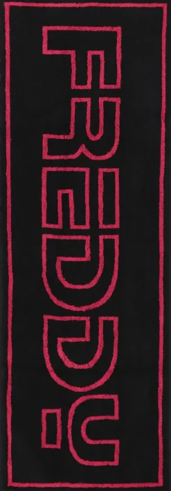 ASCIUGAMANO FREDDY  NERO FUXIA
