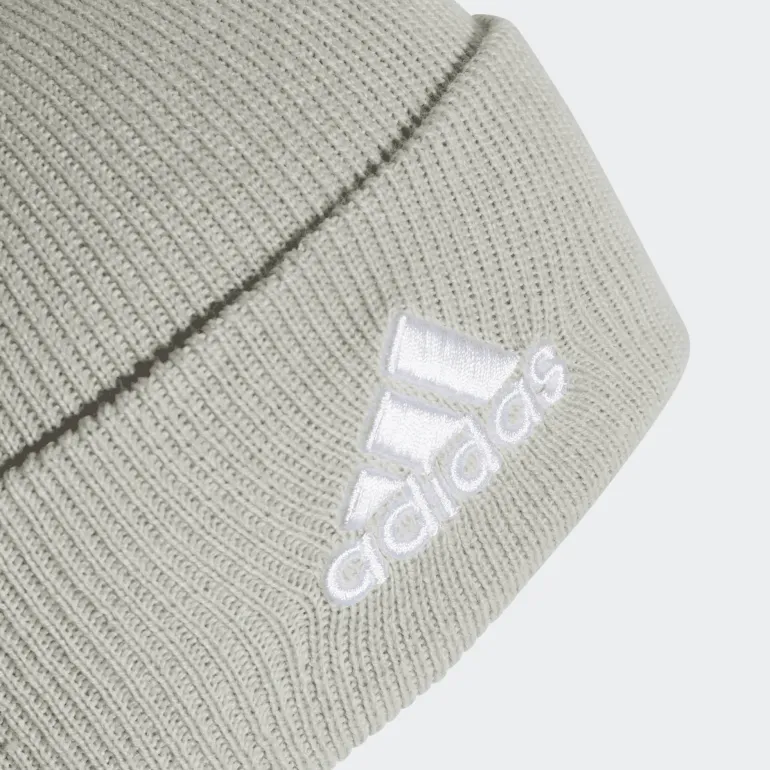BERRETTO ADIDAS LOGO BEANIE CUF WONSIL/WHITE II3524
