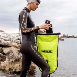 BOA NUOTO SEAC SUB SAFE DRY GIALLO 28 LITRI