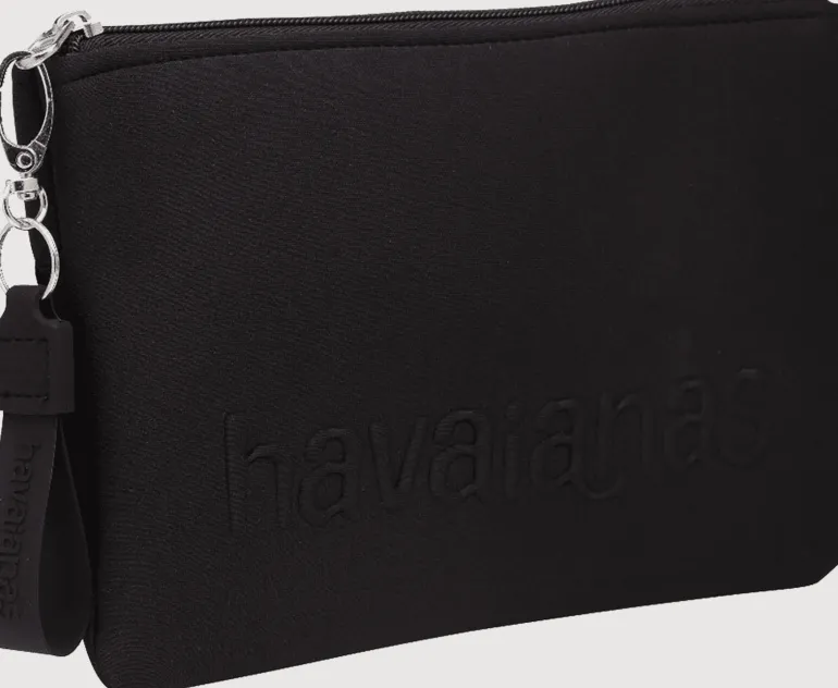 BORSA DA DONNA HAVAIANAS MINI BAG MATERIAL TRENDY BLACK 4149187 0090