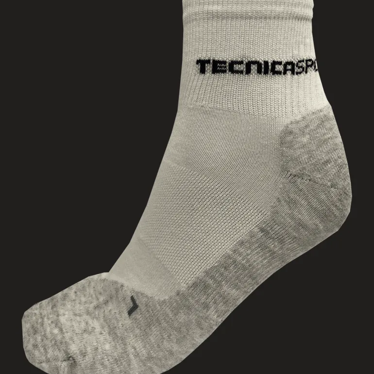 CALZE DA RUNNING MICO TECNICA SPORT BIANCHE GRIGIE