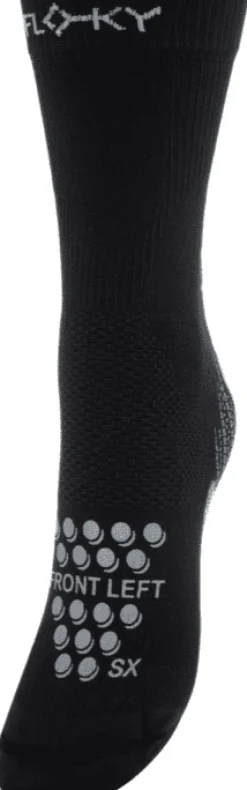 CALZE UNISEX FLOKY S-MASH NERO FLSH 001