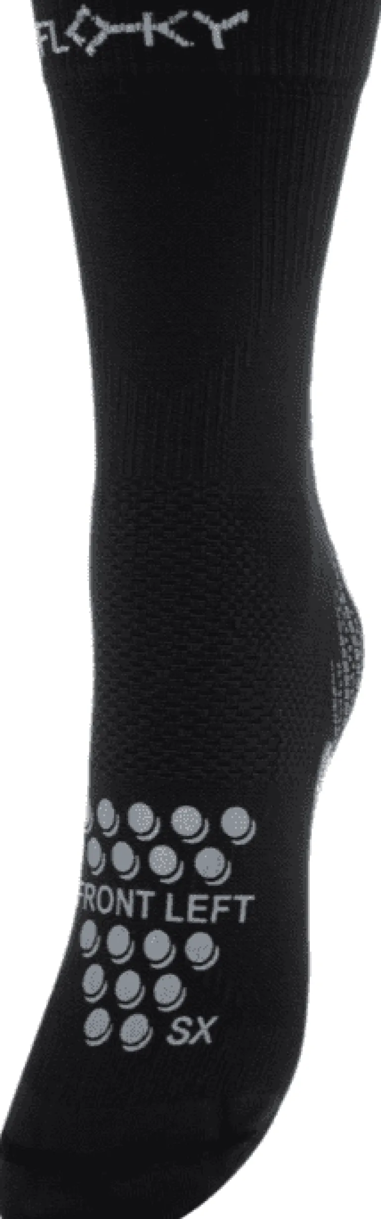 CALZE UNISEX FLOKY S-MASH NERO FLSH 001