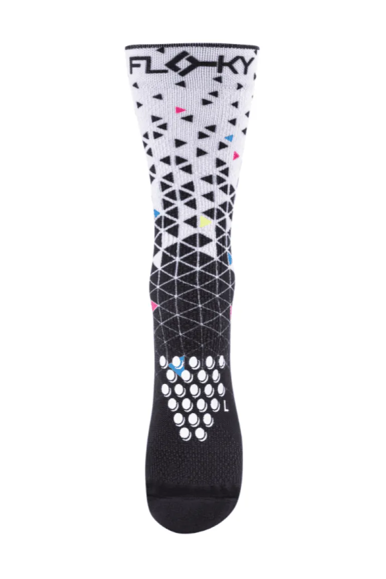 CALZE UNISEX FLOKY S-MASH FANTASY NERO DEGRADE FLSHF 057