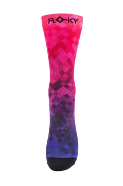 CALZE UNISEX FLOKY S-MASH FANTASY PIXEL FUCSIA FLSHF 068