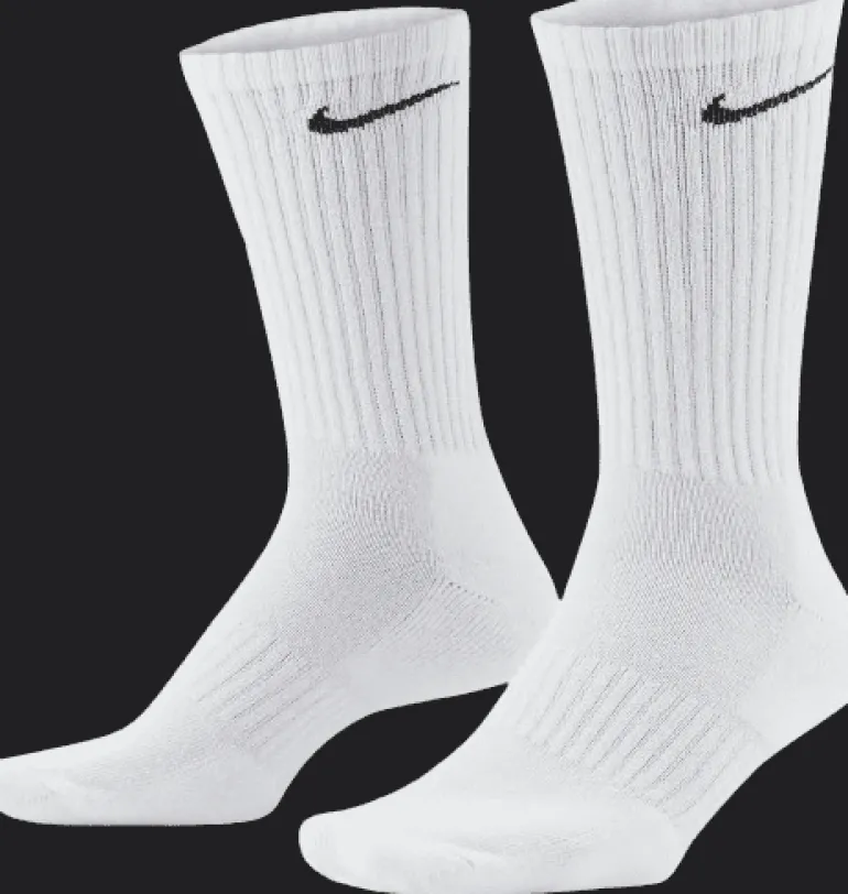 CALZE UNISEX NIKE TRAINING CREW SOCKS (3PAIRS) 100