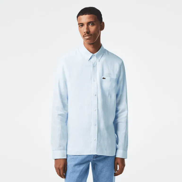 CAMICIA A MANICA LUNGA DA UOMO LACOSTE CH5692 T01