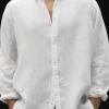 CAMICIA DA UOMO ECOALF MALIBUALF WHITE MCMGASRM 000