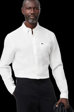 CAMICIA DA UOMO LACOSTE CH5692 001