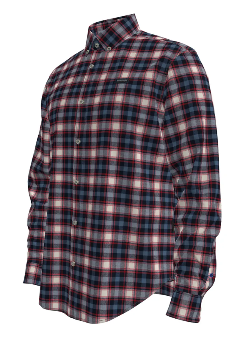 CAMICIA DA UOMO NAPAPIJRI G-TREKKING 2 CHEC NP0A4I2N CBE