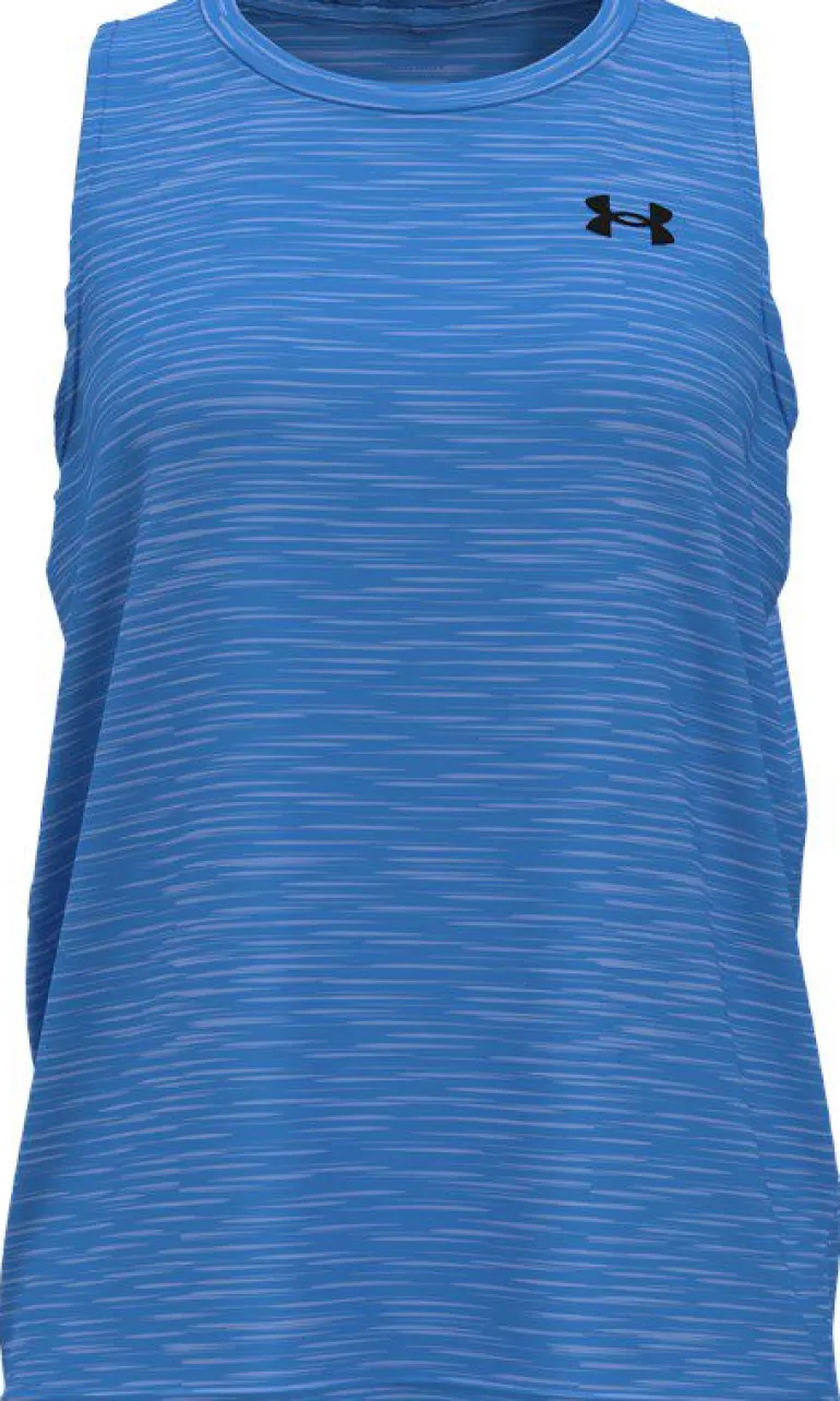 CANOTTA DA DONNA UNDER ARMOUR TECH TWIST VIRAL BLUE 1383656 444