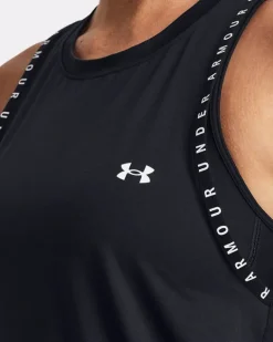 CANOTTA DA DONNA UNDER ARMOUR KNOCKOUT NOVELTY BLACK 1379434 001