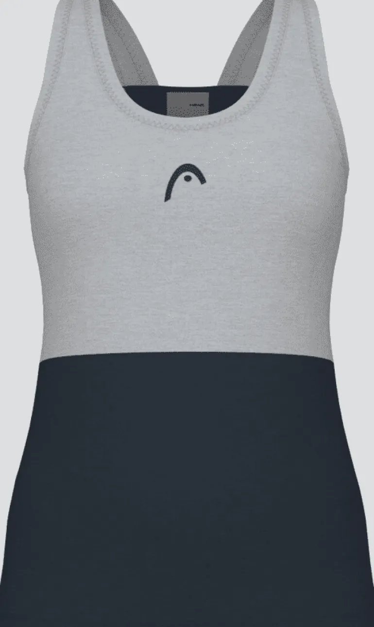 CANOTTA DA TENNIS DA DONNA HEAD PLAY TECH 814844 NVNV