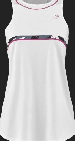 CANOTTA DA TENNIS DA DONNA BABOLAT AERO COTTON 4WS23072Y 1000