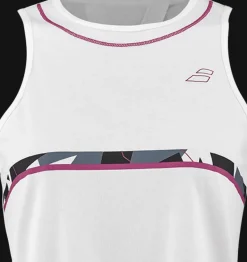 CANOTTA DA TENNIS DA DONNA BABOLAT AERO COTTON 4WS23072Y 1000