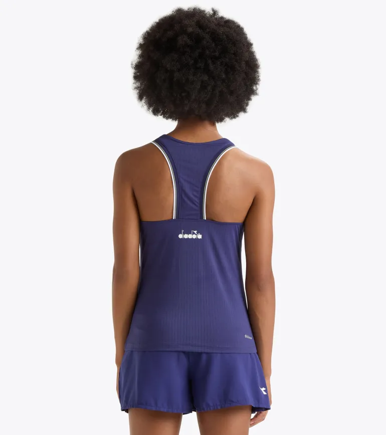 CANOTTA DA TENNIS DA DONNA DIADORA ICON BLUE NEW YORK 102.180773 60003