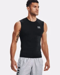 CANOTTA DA UOMO UNDER ARMOUR HG ARMOUR COMP SL BLACK 1361522 001