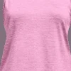 CANOTTA DONNA UNDER ARMOUR UA TECH VENT ROSA