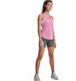 CANOTTA DONNA UNDER ARMOUR UA TECH VENT ROSA