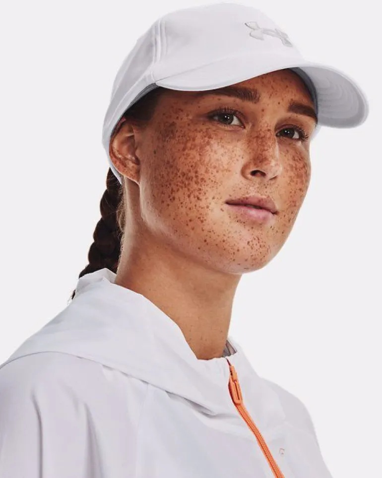 CAPPELLO DA DONNA UNDER ARMOUR BLITZING ADJ WHITE/HALO GRAY 1376705 0100