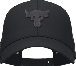 CAPPELLO DA UOMO UNDER ARMOUR PROJECT ROCK TRUCKER BLACK 1369815 001