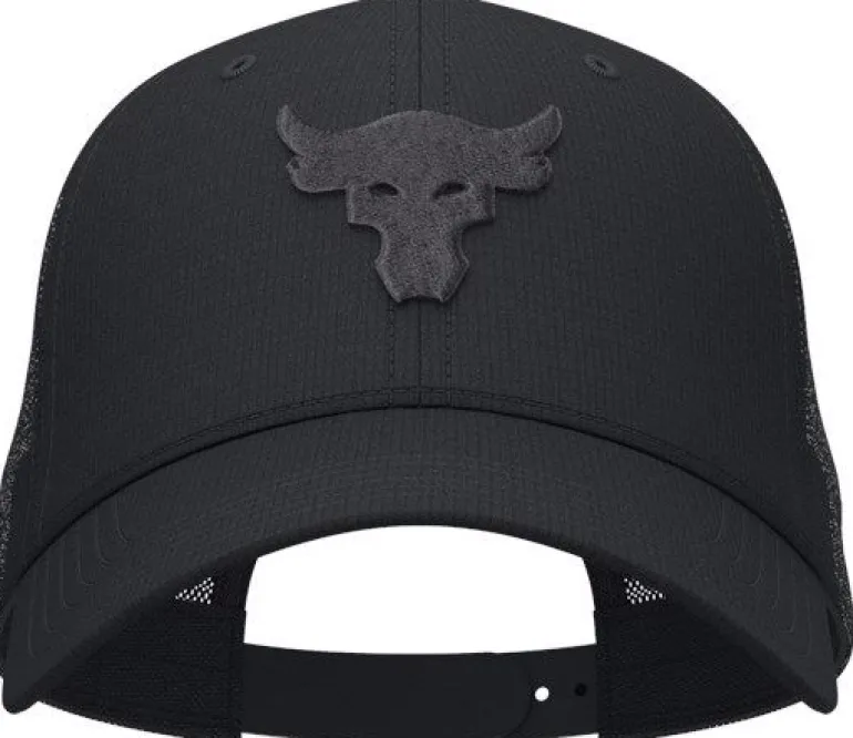 CAPPELLO DA UOMO UNDER ARMOUR PROJECT ROCK TRUCKER BLACK 1369815 001