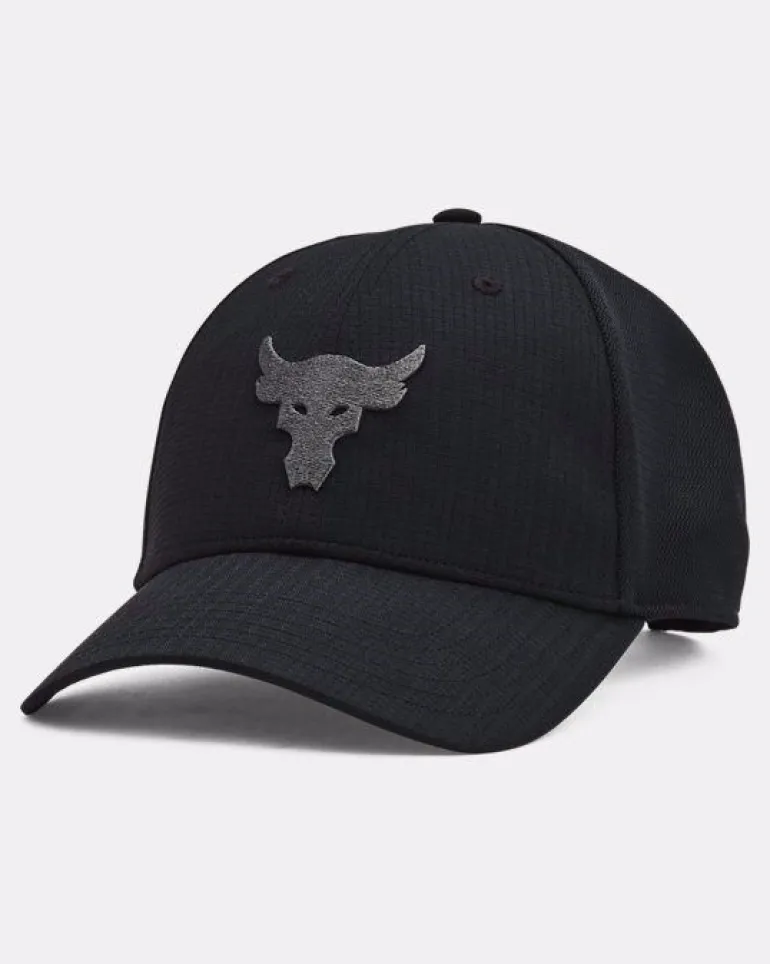 CAPPELLO DA UOMO UNDER ARMOUR PROJECT ROCK TRUCKER BLACK 1369815 001