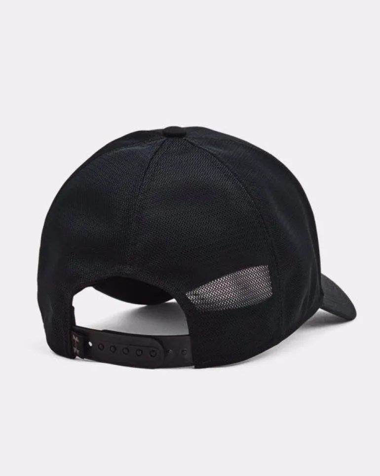 CAPPELLO DA UOMO UNDER ARMOUR PROJECT ROCK TRUCKER BLACK 1369815 001