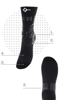 CAVIGLIERA UNISEX FLOKY SINISTRA NERO FLCAS 001