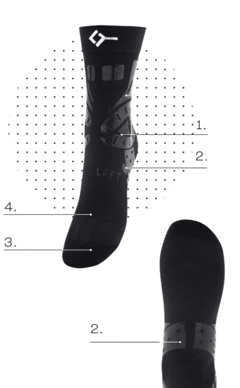 CAVIGLIERA UNISEX FLOKY SINISTRA NERO FLCAS 001