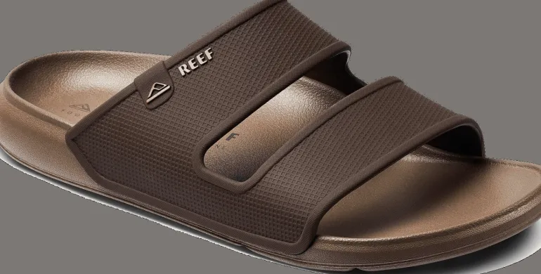 CIABATTE REEF OASIS DOUBLE UP BROWN/TAN CJ0348