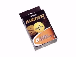 CONFEZIONE DA 6 PALLINE MASTER ARANCIO ABS DA PING PONG STIGA - 1 stella