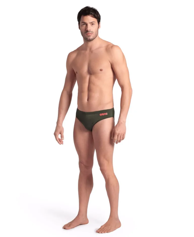 COSTUME A SLIP DA UOMO ARENA MEN'S TEAM SWIM BRIEFS SOLID WATER-NAVY 850