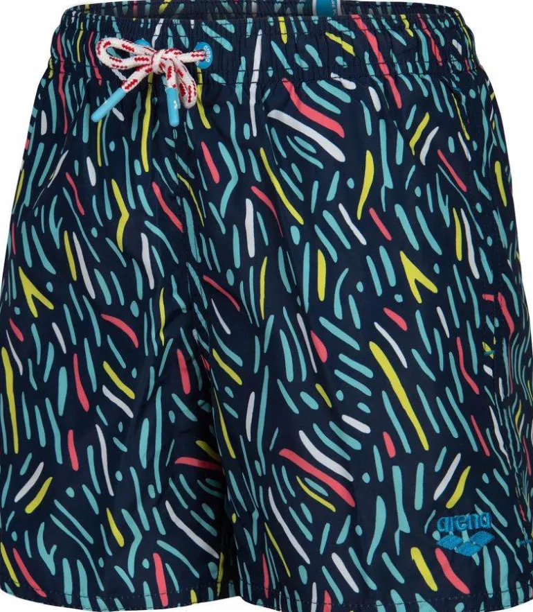 COSTUME BOXER DA NUOTO JUNIOR ARENA WATER PRINTS BEACH BOXER AO 007186 701
