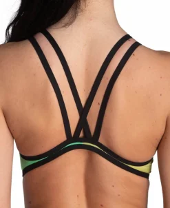 COSTUME DA DONNA ARENA ONE DOUBLE CROSS BACK BLACK-SOFT GRE 006780 550