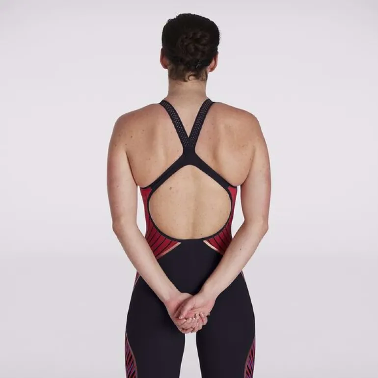 COSTUME DA DONNA FASTSKIN SPEEDO LZR INTENT OPENBACK 8-11974 H312