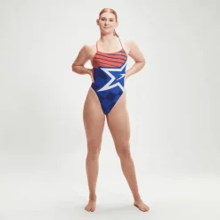 COSTUME DA DONNA SPEEDO PLACEMENT DIGITAL VBACK 8-0034991 6610