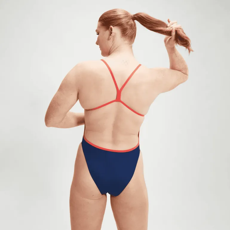 COSTUME DA DONNA SPEEDO PLACEMENT DIGITAL VBACK 8-0034991 6610
