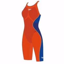 COSTUME DA GARA DONNA SPEEDO LZR INTENT OPBK KSKN AF ARANCIONE/BLU 8-11974 F777