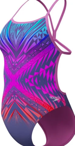 COSTUME DA NUOTO DA DONNA SPEEDO PLACEMENT DIGITAL VBACK 8-003499 18346