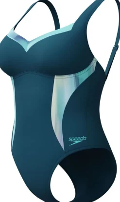 COSTUME DA NUOTO DA DONNA SPEEDO SHAPING PRINTED LUNAELUSTRE 1 PIECE 8-0034031 6009