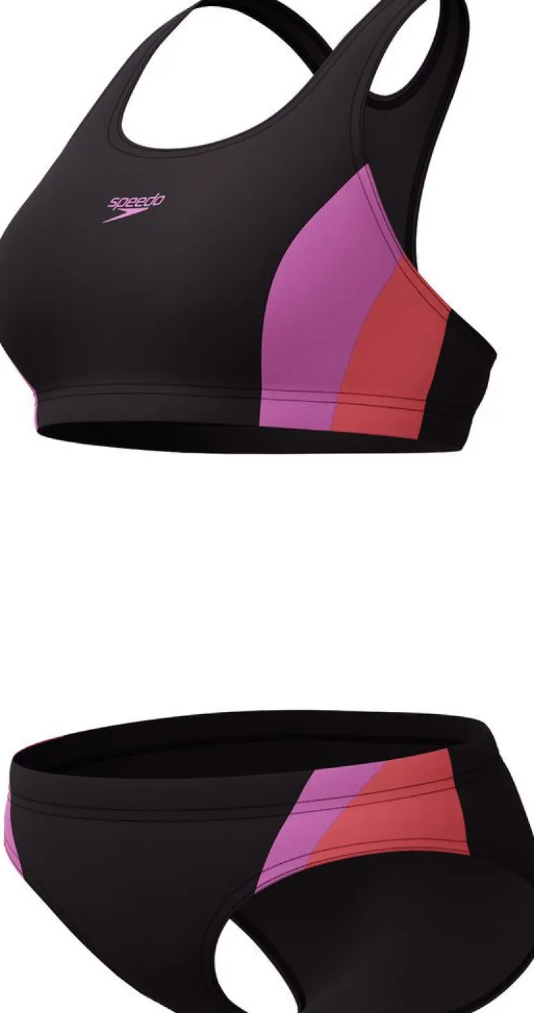 COSTUME DA NUOTO DA DONNA SPEEDO COLOURBLOCK SPLICE 2PC 2.0 8-004572 15357