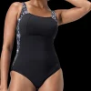COSTUME DA NUOTO DA DONNA SPEEDO WOMENS SHAPING LUNALUSTRE PRINTED 1 PIECE 8-0030641 7549