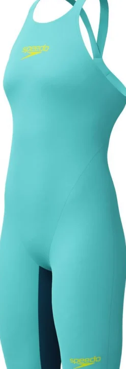 COSTUME DA NUOTO DA DONNA SPEEDO LZR PURE VALOR 2.0 OPENBACK KNEESKIN 8-15859 18470