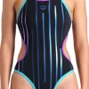 COSTUME DA NUOTO DA DONNA ARENA ONE METALLIC PAINT SWIMSUI 007983 589