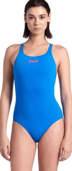 COSTUME DA NUOTO DA DONNA ARENA TEASWIMSUIT SWIPRO SOLID BLU 004760 800