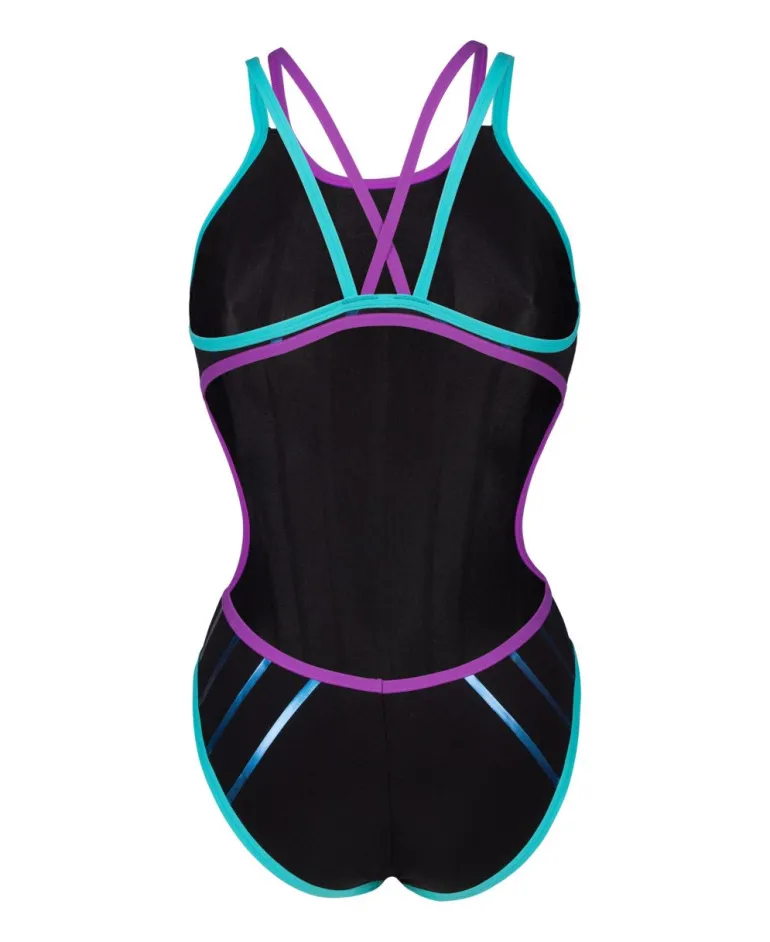 COSTUME DA NUOTO DA DONNA ARENA ONE METALLIC PAINT SWIMSUI 007983 589