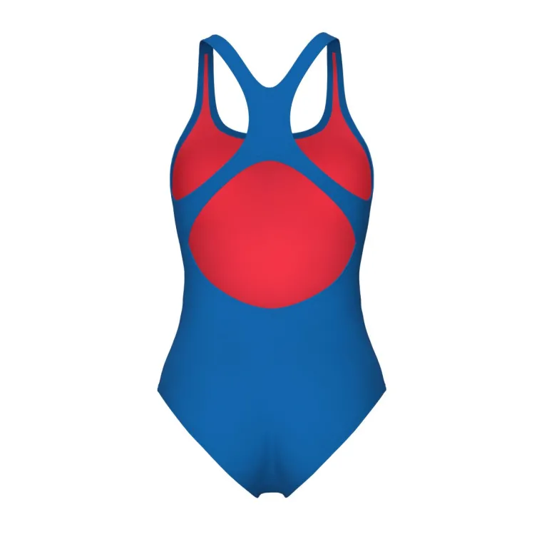 COSTUME DA NUOTO DA DONNA ARENA TEASWIMSUIT SWIPRO SOLID BLU 004760 800