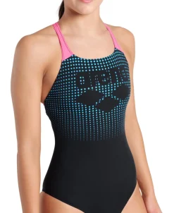 COSTUME DA NUOTO DA DONNA ARENA FOGGY DOTS SWIMSUIT SWIP 007986 590